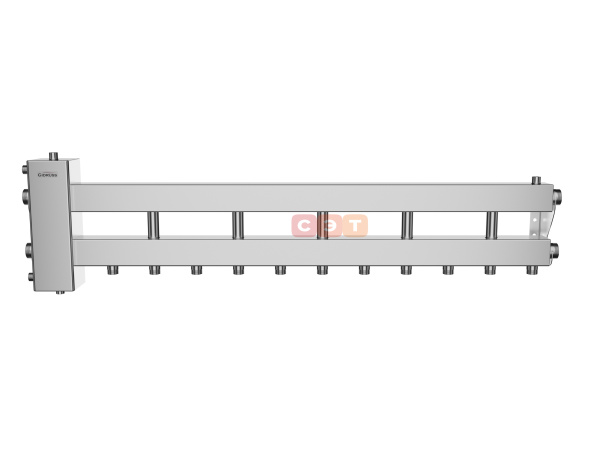 BMSS-150-6D (нерж., до 150 кВт, подкл. котла G 1½″, 5 контуров G 1″, боковой контур)G 1½″